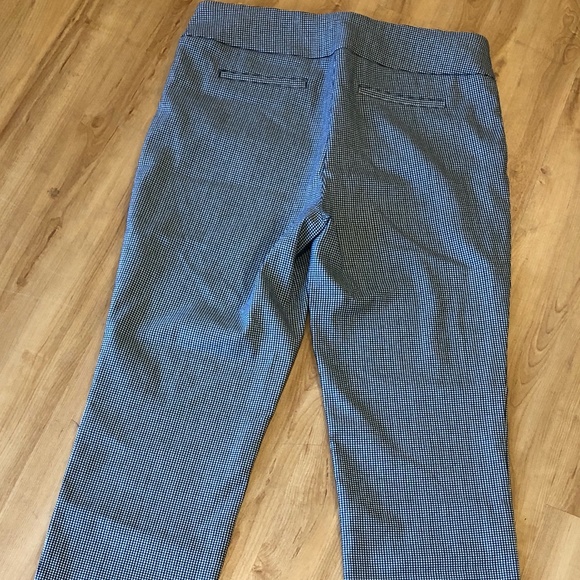 Hilary Radley Houndstooth Women's Sz Large Pants - Picture 3 of 8